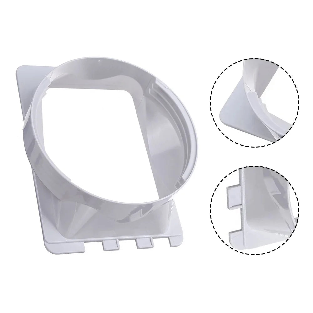 1 Pcs 15cm Portable Exhaust Pipe Connector Duct Adapter For Mobile Air Conditir For Air Vent Duct Easy Installation