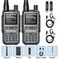 BAOFENG UV-5R Mini Walkie Talkie Multi Band Bluetooth Programming Wireless Copy Frequency 999CH AM FM Long Range Two Way Radio