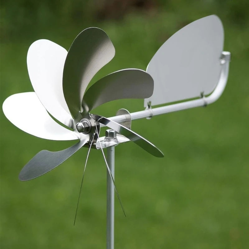 Garden Windmill Rotation Wind Spinners Decorative Stakes Pinwheels Decoration