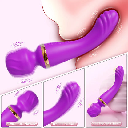 Powerful Ava Bar Vibrator Wand Dildos Sex Toys for Woman Dual Motor Clit G-Spot Clitoris Stimulator Vibrators Sex Toy for Couple