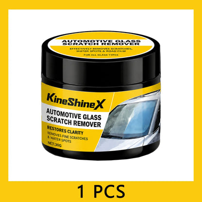 Polish / Restore / Brighten – Car Glass Scratch Repair Compound, Windshield Renovation Paste, Mirror Finish Brightener