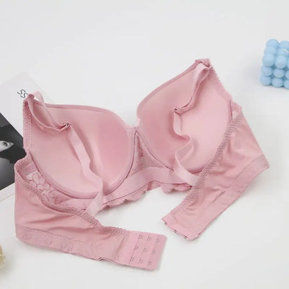 2025 New Sexy C D DD E Cup Bras For Women Breathable Red Khaki Pink Black White Skin Push Up Underwear Plus Size Lingerie