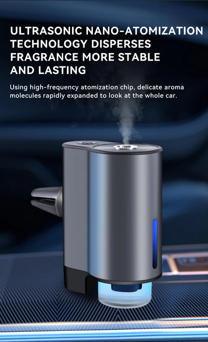 Humidifier Essential Oil Diffuser Smart Car Air Aromatherapy Diffuser, Fragrance Car Air fresheners with Three Adjustable