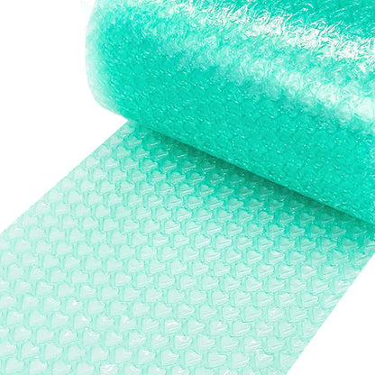 Love Heart-shape Bubble Cushioning Wrap Padding Bubble Packaging Film for Shockproof Foam Roll Bag Paper Packing Fragile