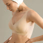 SUJIIN Sexy Seamless Wireless Bras for Women Push Up Padded Soft Support Invisible Lift V Neck Bralette Smooth Bra Female MX208