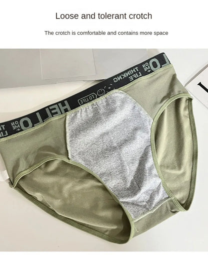 3Pcs/Lot Men's Underpants Soft Men Panties Sports Personality Boxers Breathable Large Size Panties Briefs for Men Underwears