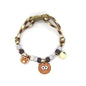 Fashion Colorful Pet Braided with Bells Cat Neck Chain Adjustable Cat Puppy Collar Chihuahua