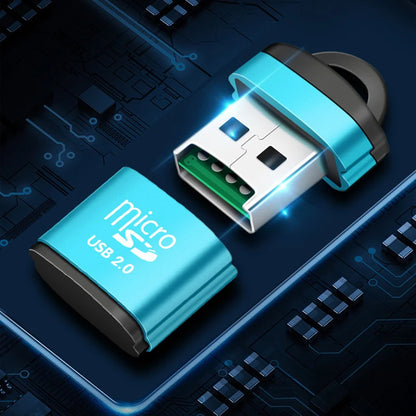 USB Micro SD Card Reader Chain TF Card Writer Mini Extend Memory Dongle Car Speaker Adapter Computer Laptop Music Play Converter