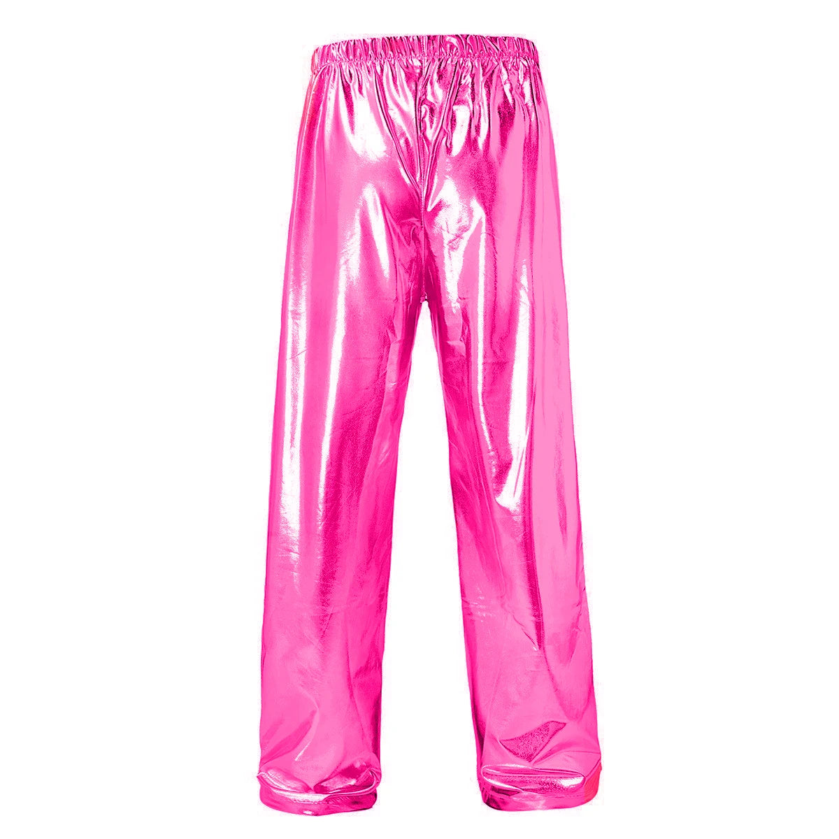 2026 Men's Blue Shiny Trousers, Fashion Casual Pants, Gold Red Green Silver Available, Size S,M,L,XL,XXL,3XL