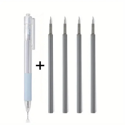 1+4PCS/5PCS Pen Knife Mini Pressing Engraving Pen Ins Mini Account Sticker Art Knife Paper Art Knife Pen Cutting Paper Knife