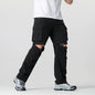 Men's Cargo Hiking Convertible Pants, Waterproof, Quick Dry, Lightweight, Removable Zipper, Perfect for Outdoor Adventures, Fishing and Camping, All-Season Versatile Hiking Gear.