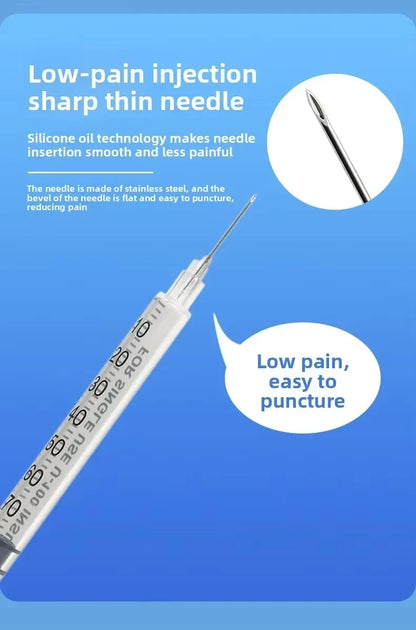 Individually Wrapped Manual Push Veterinary Plastic Syringes With Needles Disposable Style For Lab Pets Pigs And  Farm Livestock