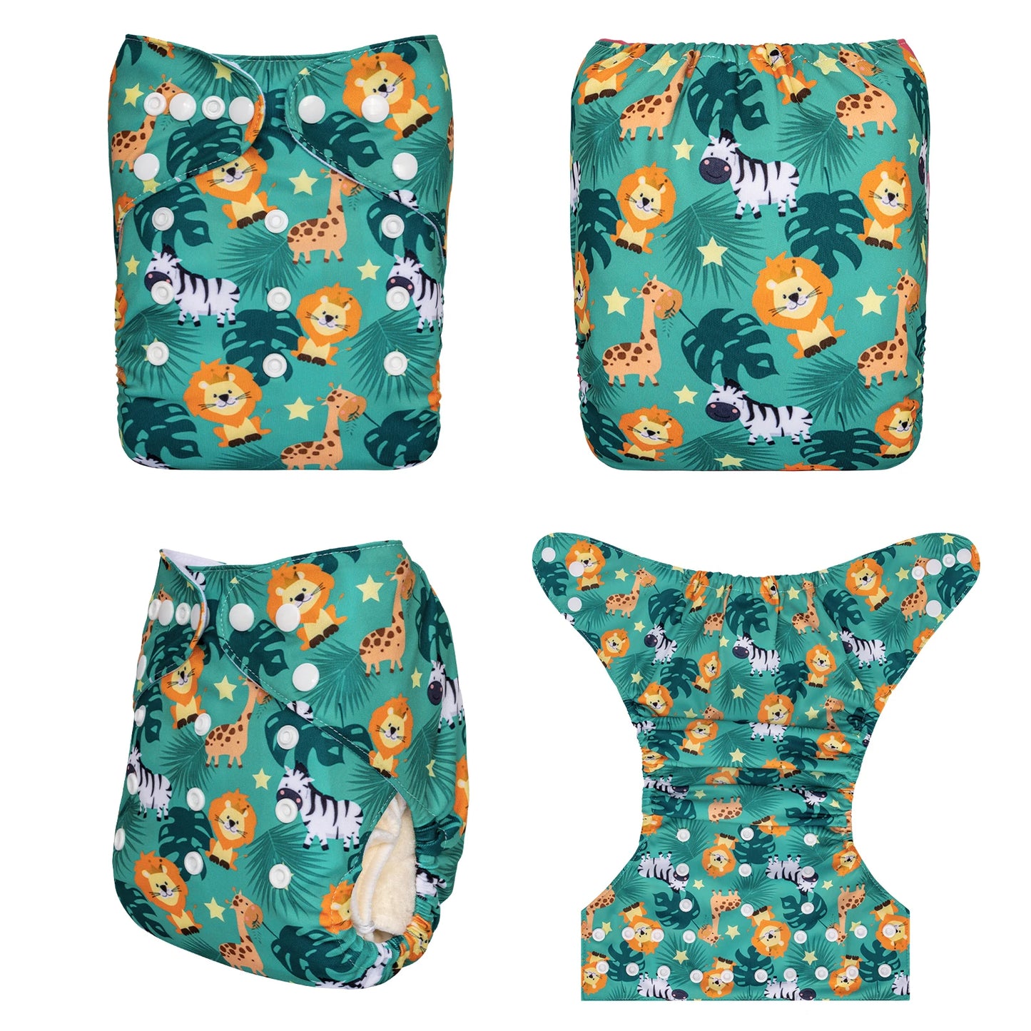 U Pick ALVABABY Digital Position Cloth Diapers Baby Reusable Modern Cloth Nappy for Baby with 1pc Microfiber Insert