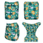 U Pick ALVABABY Digital Position Cloth Diapers Baby Reusable Modern Cloth Nappy for Baby with 1pc Microfiber Insert