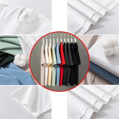 Customized Cotton Printed T-shirts Men Fashion Short Sleeve Round Neck Tshirt Women Personality Casual Tee Tops Camiseta