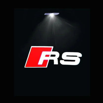 2pcs Car For QUTTRO Audi Sline A1 A3 A4 A5 A6 A7 Q3 Q5 Q7 TT B5 B6 B7 8P 8V 8P 8L S3 S4 Door logo Welcome Light Accessories