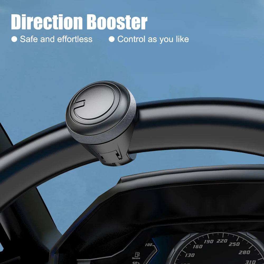 Universal Car Steering Wheel Booster Ball Labor Saving Turning Spinner Knob Bearing Power Handle Holder Automotive Accessories