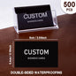 200/500/1000pcs Customizable Cards, Personalized Business Cards with Acrylic Storage Box, Matte Film Thank You Invitations
