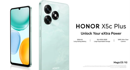 HONOR X5c Plus 4G,EU Version,4G Smartphone, 50MP Main Camera,5260 mAh Battery, MTK Octa-core CPU,6.74-inch LCD Screen