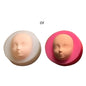 Elf silicone Q version face face mold ultra-light clay soft pottery face mold bjd silicone fairy ears baby face