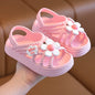 New Children's Slippers Summer Girls and Boys Bathroom Home Anti Slip Beach Shoes Soft Soled Baby Sandals