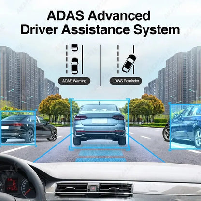 Car DVR Camera USB Full HD720P ADAS Dash Cam Video Recorder Night Vision For Universal Android Car Radio Navigation