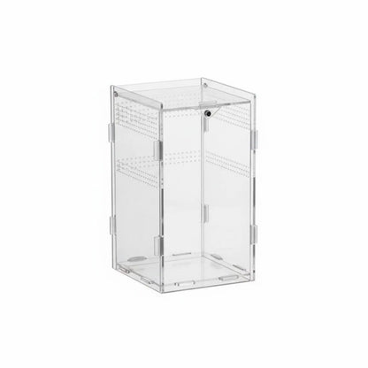 Transparent reptile enclosure, Tall, transparent, clear reptile habitat,