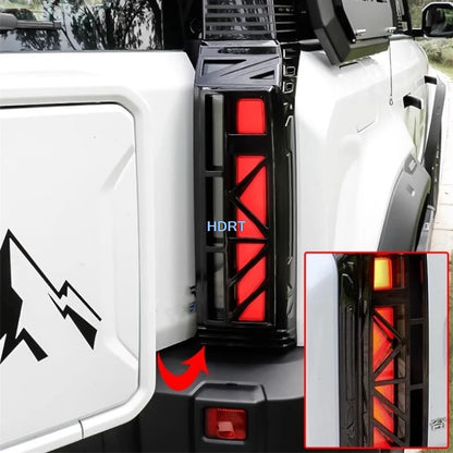 Car Styling Protector Decoration Accessories Fit For Chery iCAR 03 Jaecoo 6 J6 2024 + Rear Fog Light Cover Tail Lamp Trim Frame