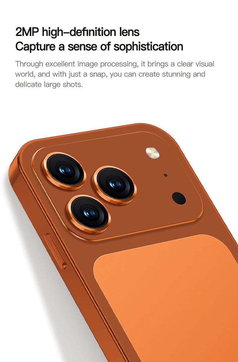 SERVO 4G LTE Mini Smart Mobile Phone Android12.0 OS 2GB+16GB WhatsAPP Play Store WiFi Dual SIM Standby 4.0inch Pocket Smartphone