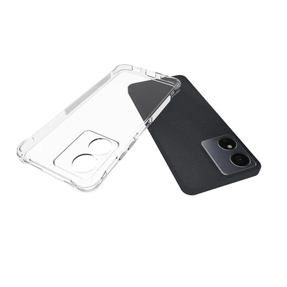 HMD Aura 2 4G Case Air Cushion Shockproof Airbag Silicone Soft TPU Back Cover Case for HMD Key HMDKey TA-1690 Arc HMDArc 4G 2025