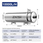 whole house high flow water filter system 5000L-8000L stainless steel mineral water filter  Reusable PVDF Lasts Exceed 5 Years