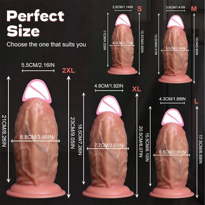 Huge Thick Dildo Big Dick Sex Toy for Women Soft Silicone Anal Big Penis With Super Suction Cup Female Masturbation Sex Products