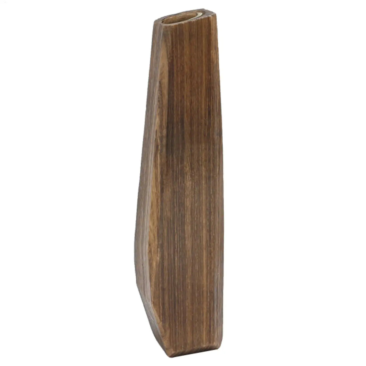 Wooden Vase Wooden Flower Vase Table Ornament Home Decoration For Indoor Outdoor Patio Hallway Bathroom Bedroom Centerpieces