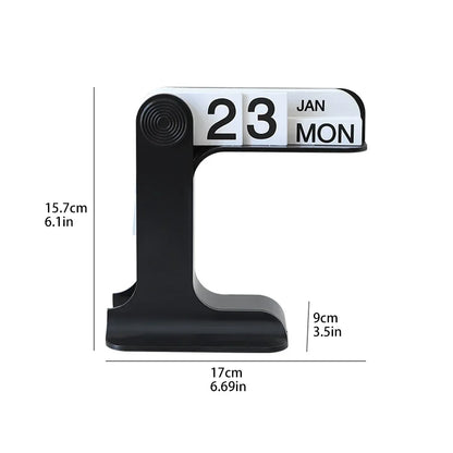Creative Desktop Calendar Ins Design Eternal Flipping Calendar Simple Modern Calendar Living Room Decoration Office Stationery
