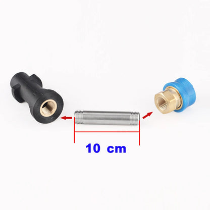 ROUE High Pressure Washer Car Washer Extension Lance Nozzle 1/4" Quick Connector  for Parkside Karcher Stihl Nilfisk Bosch