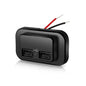 PD QC3.0 Car Charger Socket Quick Charge 12V/24V For Motorcycle Auto Truck ATV RV Bus Dual USB Power Adapter Outlet LED Light