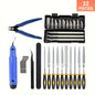 32pcs 3D Print Tool Kit Includes Debur Tool, Cleaning, Finishing and Printing Tool,3D Print Accessories for Cleaning, Finishing