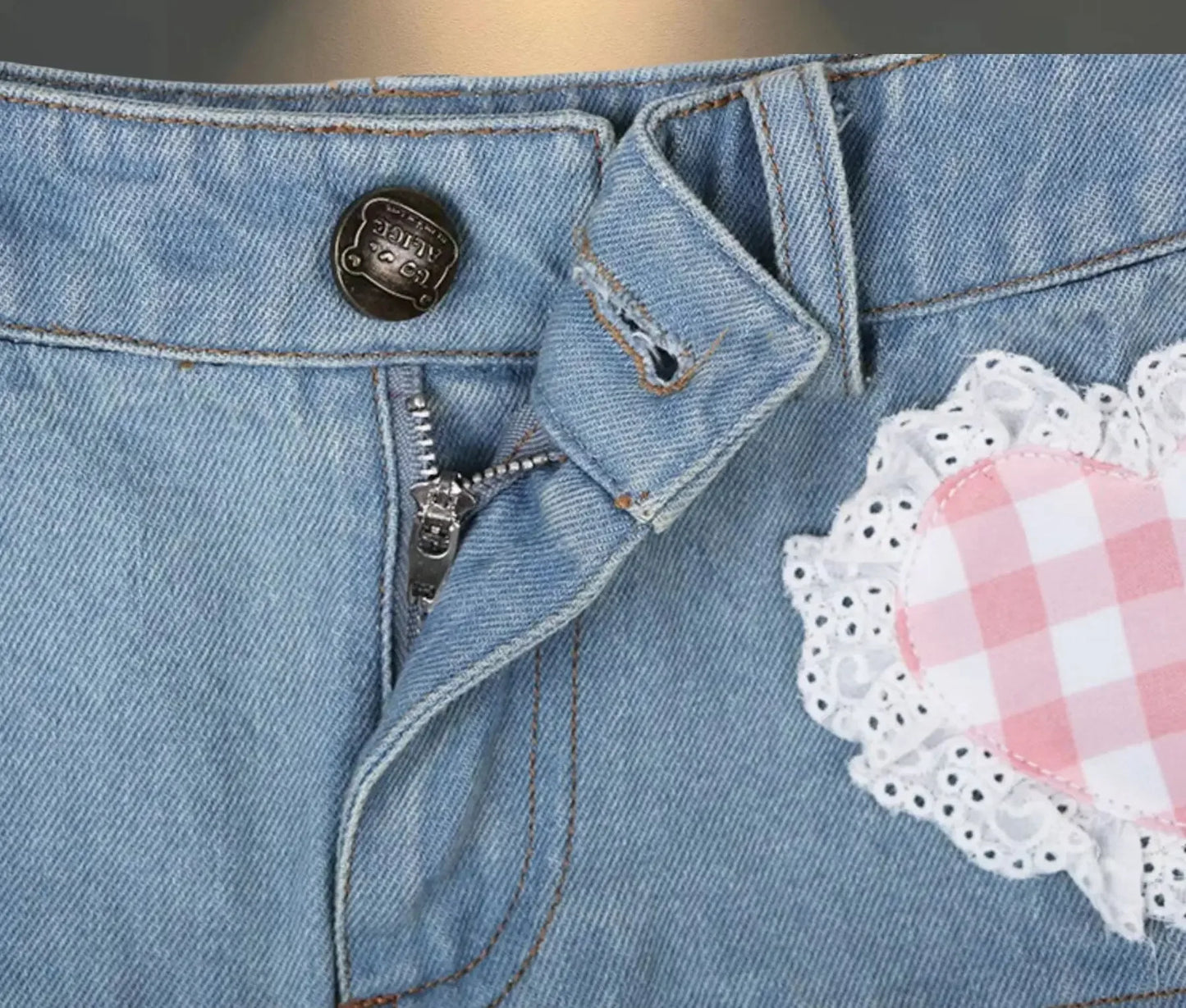 Skirt Women's 2025 New Summer Pink High-grade Pleated Denim Skirt Women's Clothes Bow Sweet Style