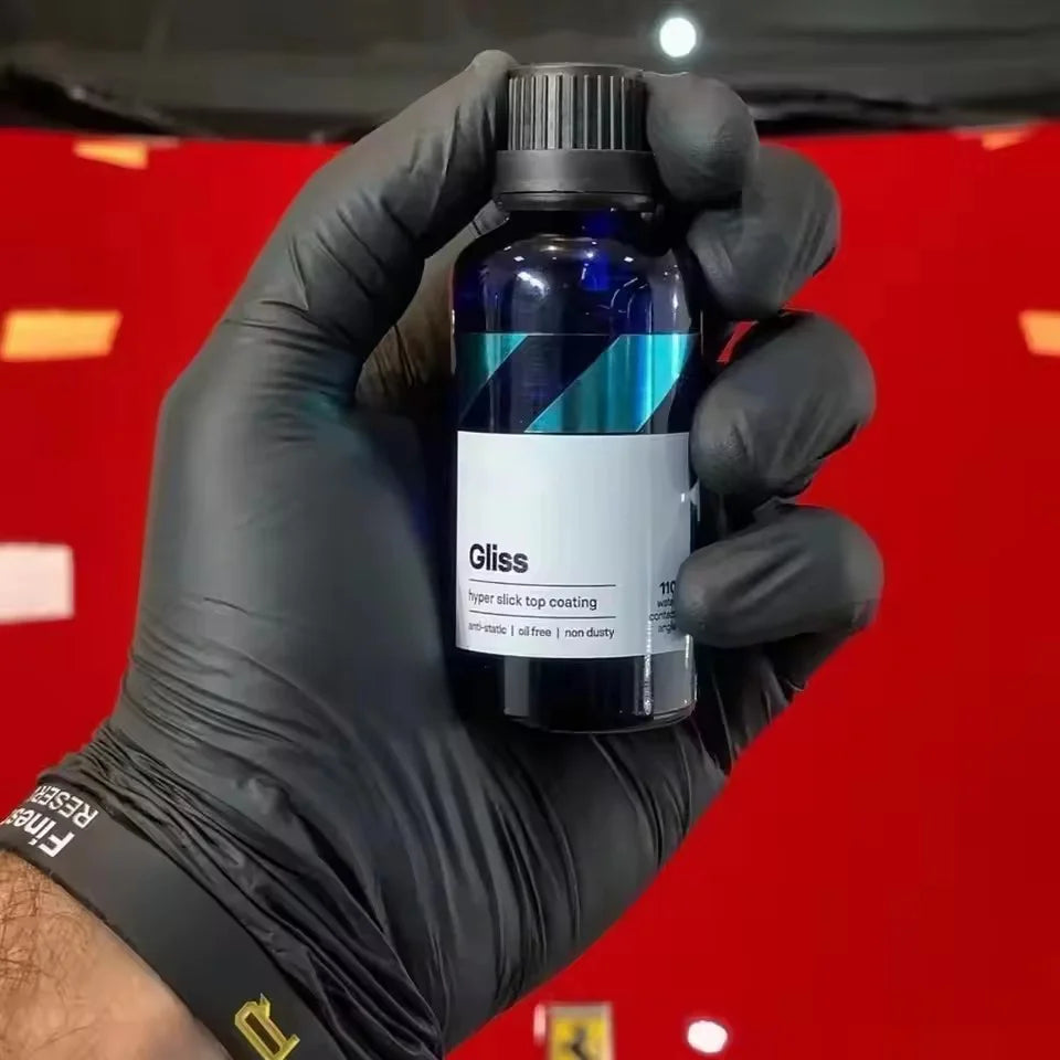 CARPRO Gliss 50ml Kit Ceramic Coating for Car Hyper Smooth Hydrophobic Nano Top-Coat with Microfiber Applicators Repels Oil,Dirt