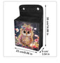 1pc/Set DIY Butterfly Diamond Art Hanging Storage Bags Canvas Crystal Rhinestone Cats Diamond Painting Storage Bags for Hanging