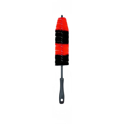 Auto Wheel Rim Brush Soft Bristle Long Car Tire Detailing Washing Tool for Exhaust Tips Engine Vehicle Motorcycle Truck SUV RV