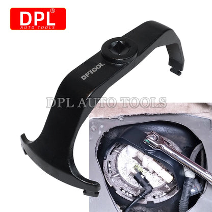 Universal Fuel for Tank Lid Remover Lock Ring Tool Oil Pump Cover Wrench Fuel Sender Fit for Car Motor Vehicles Repair Parts