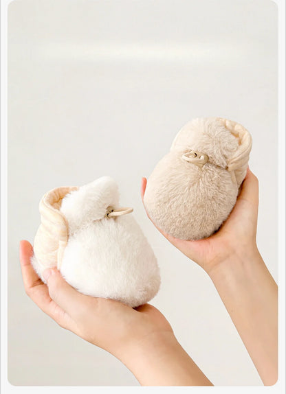 Warm Infant Toddler Crib Soft Comfortable Infant Girls Boys Anti-Slip Socks Slipper Newborn First Walkers Shoes for 0-1 Year Old