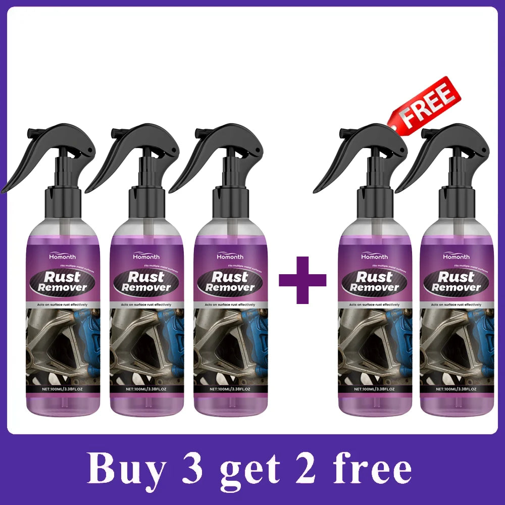 New Universal Rust Remover Spray Powerful Formula Efficient Prevents Re Rusting Fast Cleaning for Ships Cars