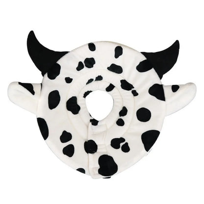 Soft Kitty Recovery Collar Sponge Flannel Cat Cosplay Elizabethan Collar Anti-licking Cute Dog Protective Neck Cone Stop Licking