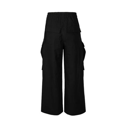 Owen Seak Men Cargo Pants Casual Loose Gothic Men's Trousers Autumn High Street Black Long Pant Size XL