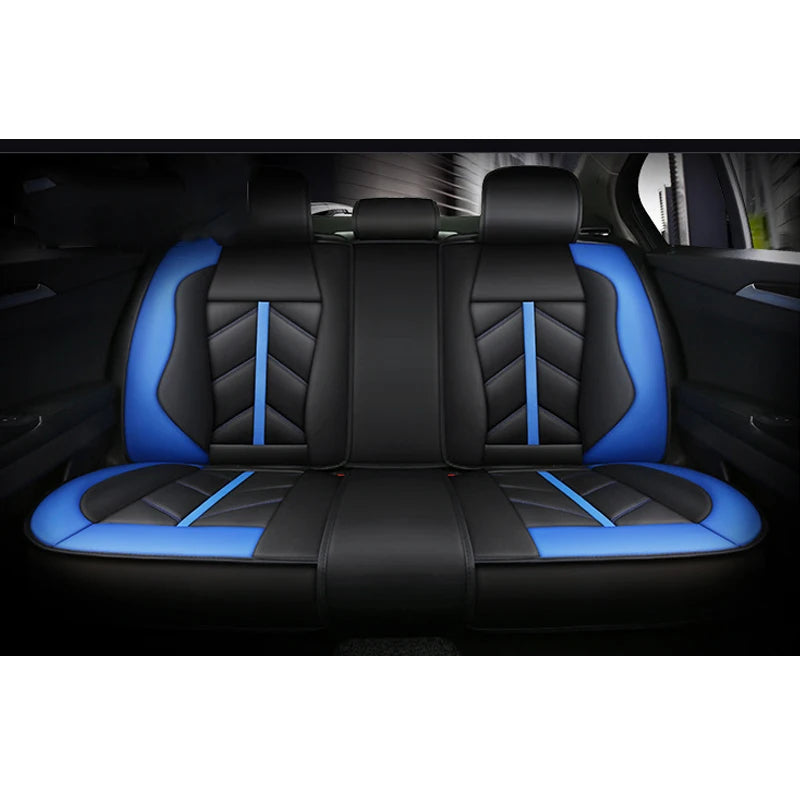 Leather Car Seat Covers For Polo Sedan Volkswagen Touareg Touran Passat B5 B6 B7 Jetta VW Golf 7 Tiguan Golf 4 5 6 7 Accessories