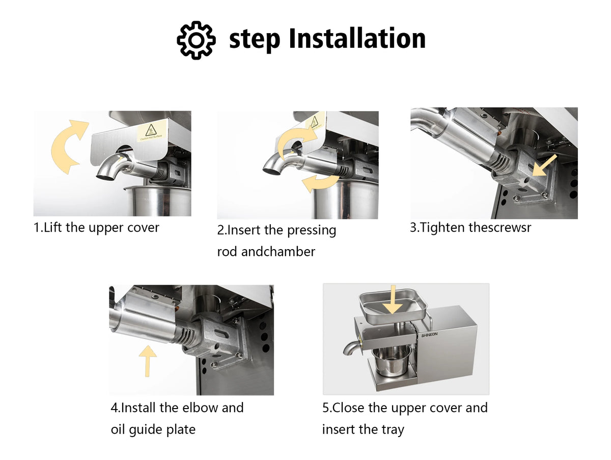 1500W 110V/220V Automatic Cold Press Oil Machine, Cold Press Machine, Sunflower Seeds Oil Extractor, Cold Press Extract