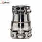 EPLUS Car Motorcycles Stainless Steel Exhaust Pipe Straight Reducer Adapter Pipeline Universal No-Weld Installation Connector