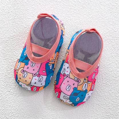 Toddler Shoes For Boys Girls First Walkers Spring Baby Sport Floor Home Indoor Outdoor Shoe Cute Print First Walker 6M-3Years